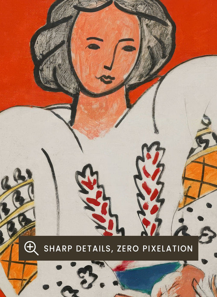 La Blouse Roumaine by Henri Matisse Print_Sugar & Canvas