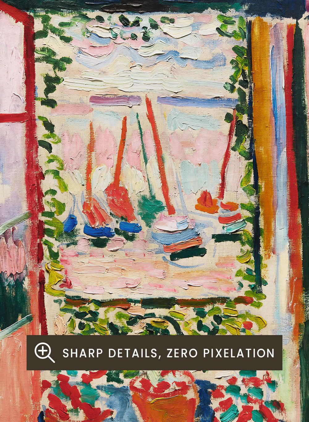 Henri Matisse The Open Window 1905 Art Print_Sugar & Canvas