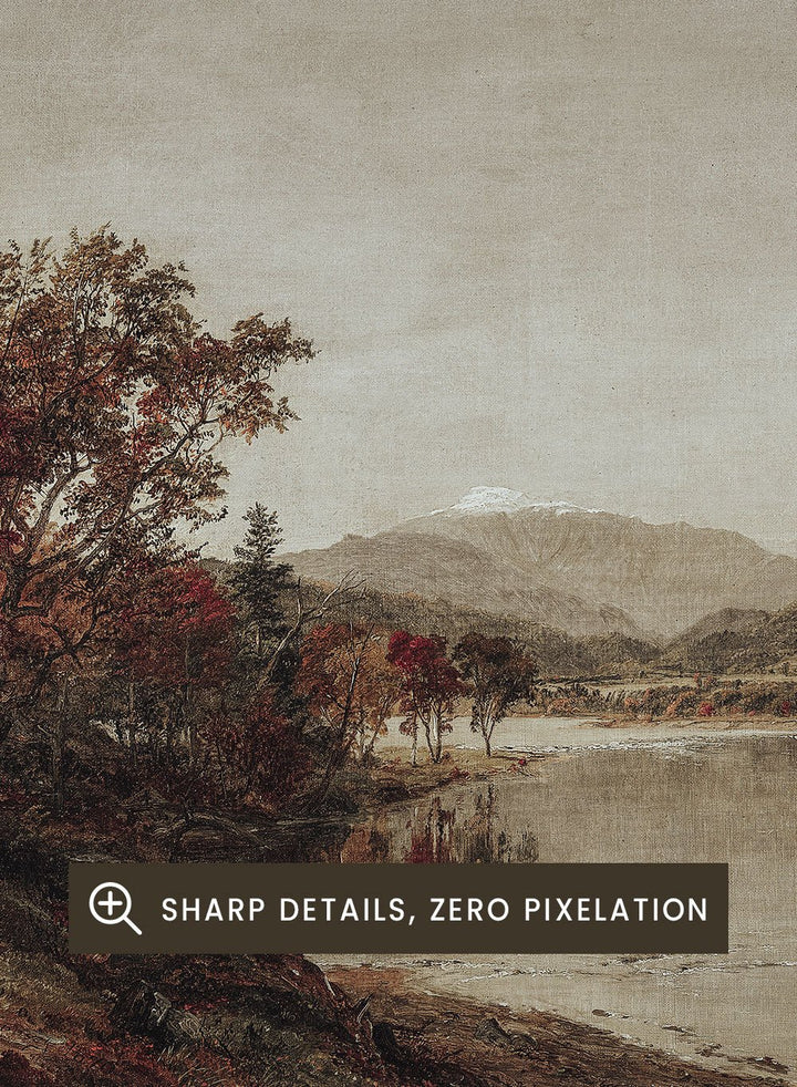 Jasper Francis Cropsey - Mount Washington, New Hampshire Art Print_Sugar & Canvas