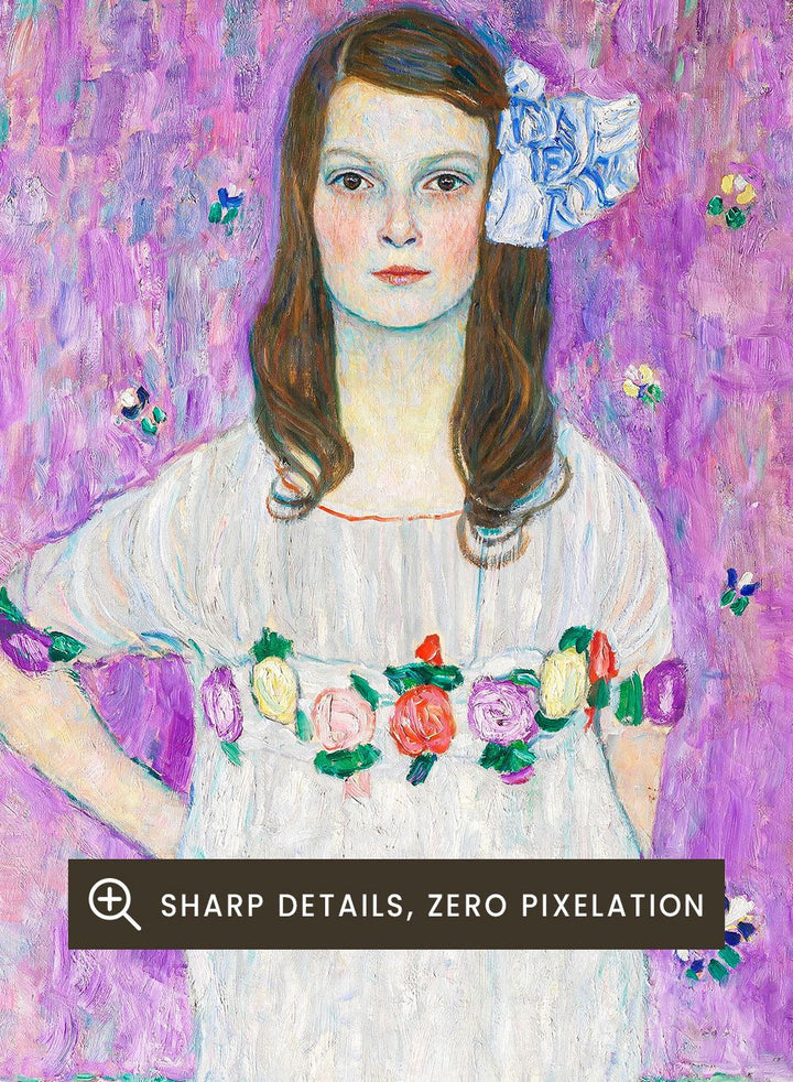 Gustav Klimt - Mäda Primavesi Art Print_Sugar & Canvas