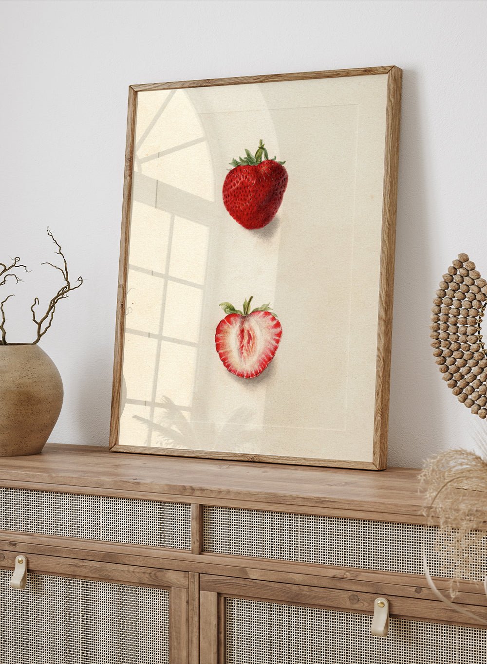 "Strawberries" Art Print_Sugar & Canvas