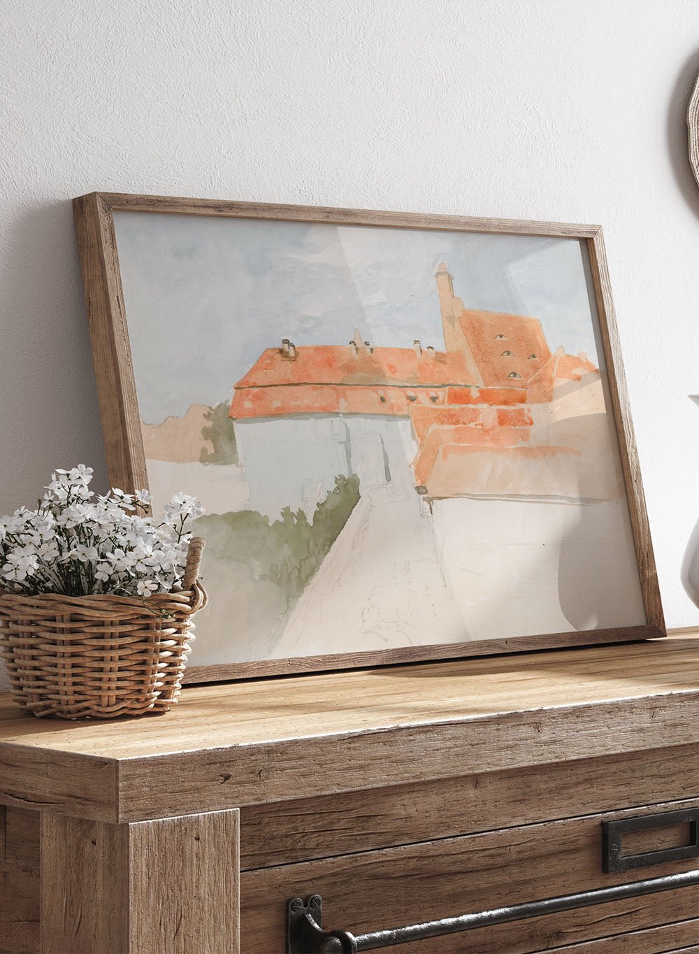 "Architectural Study III" Art Print_Sugar & Canvas