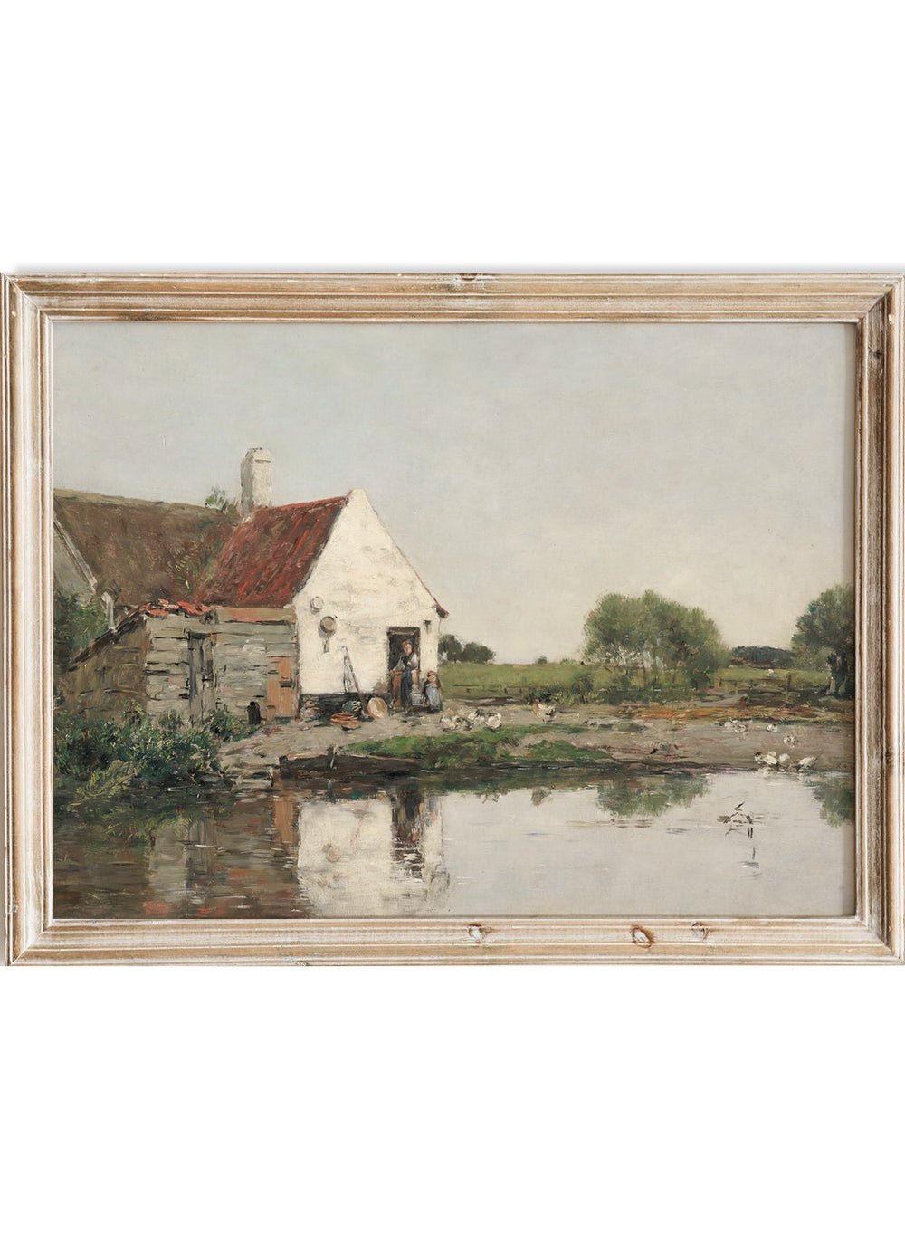 "Farmhouse Near Dunkirk" Art Print_Sugar & Canvas