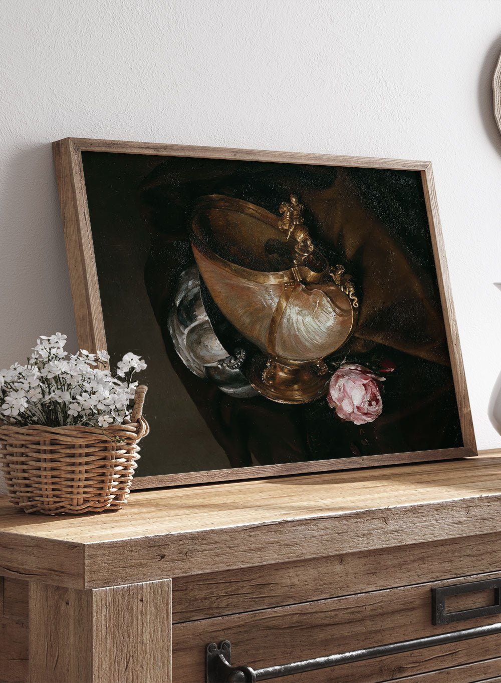 "Still Life with a Nautilus Goblet" Art Print_Sugar & Canvas