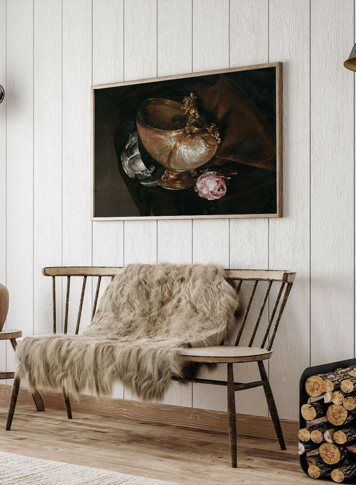 "Still Life with a Nautilus Goblet" Art Print_Sugar & Canvas