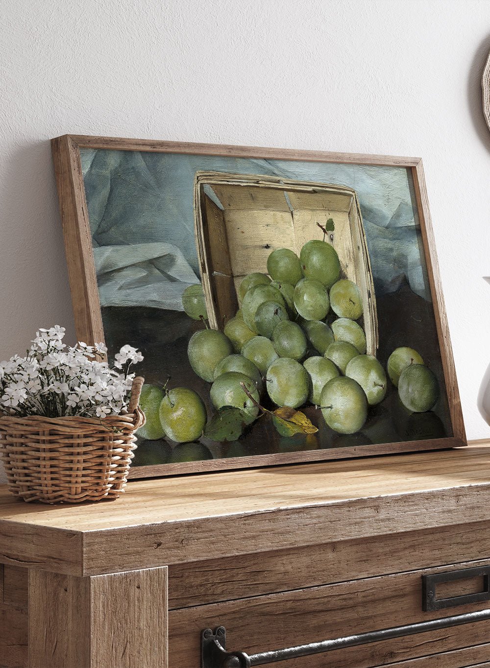 "Green Plums" Art Print_Sugar & Canvas