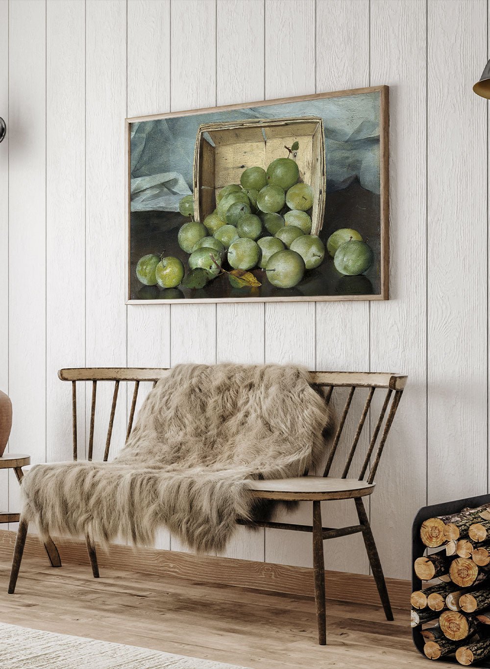 "Green Plums" Art Print_Sugar & Canvas