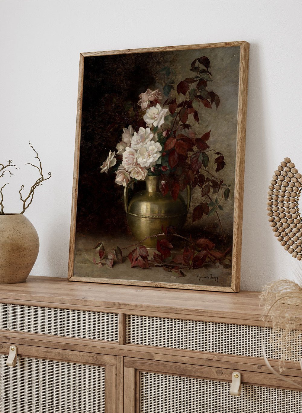 "Rose Bouquet" Art Print_Sugar & Canvas