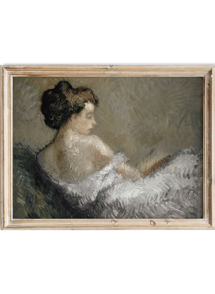 "Figure Crouching" Art Print_Sugar & Canvas