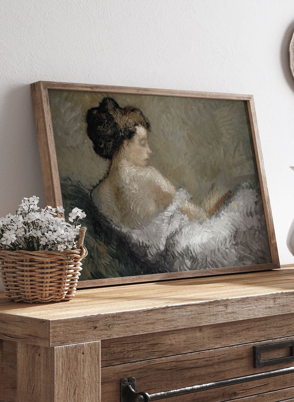 "Figure Crouching" Art Print_Sugar & Canvas