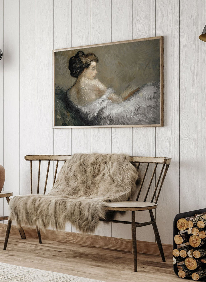 "Figure Crouching" Art Print_Sugar & Canvas