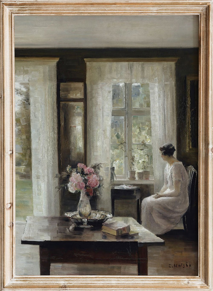 "Interior, Light Of Spring" Art Print_Sugar & Canvas