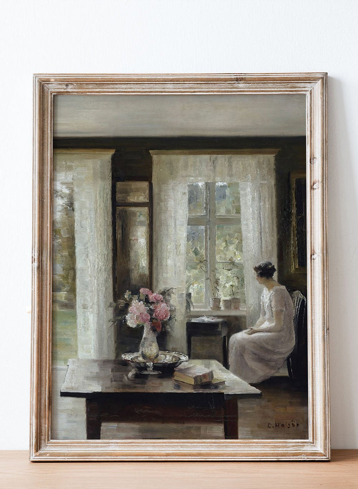 "Interior, Light Of Spring" Art Print_Sugar & Canvas