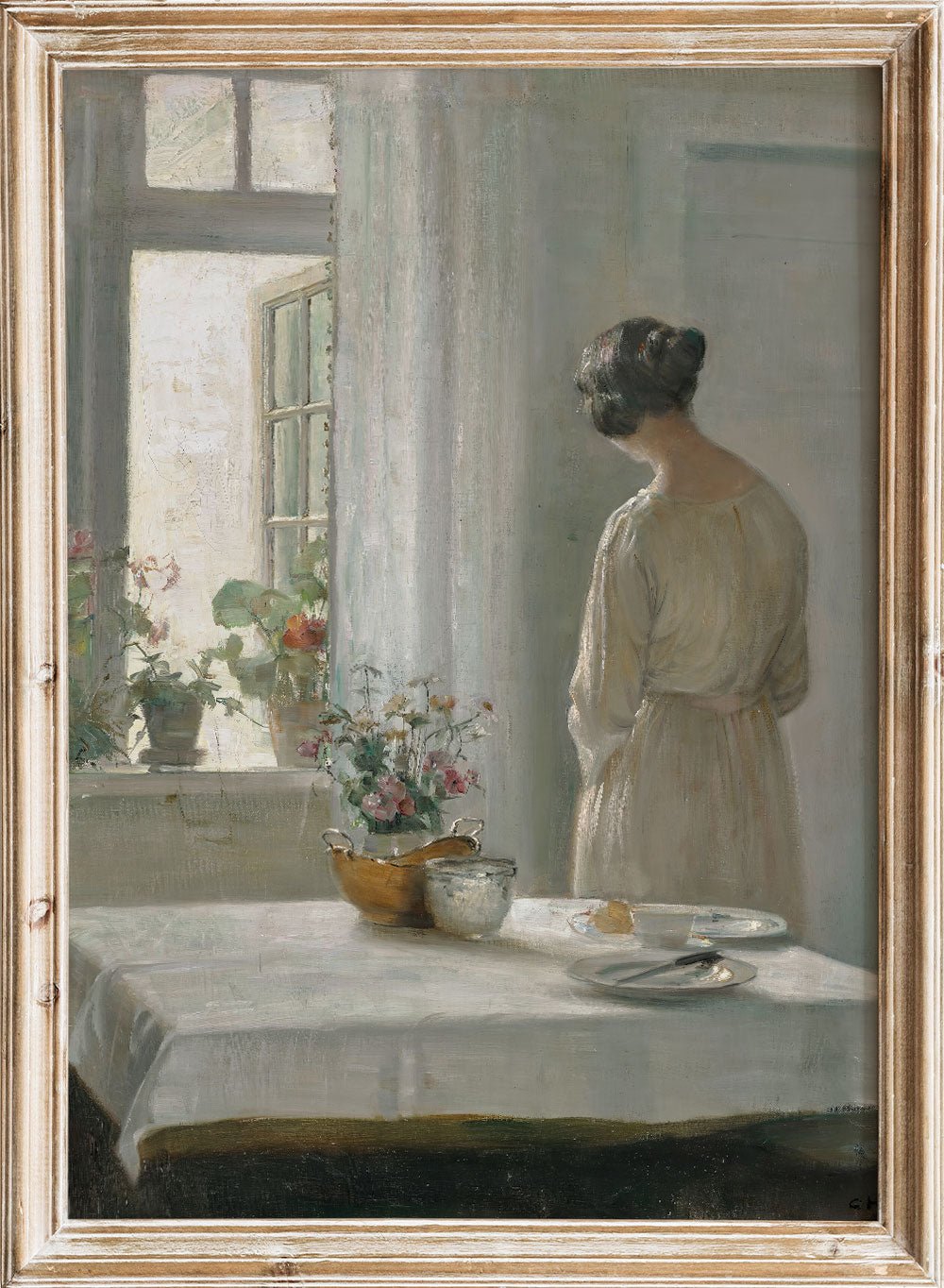 "Sunlit Breakfast" Art Print_Sugar & Canvas