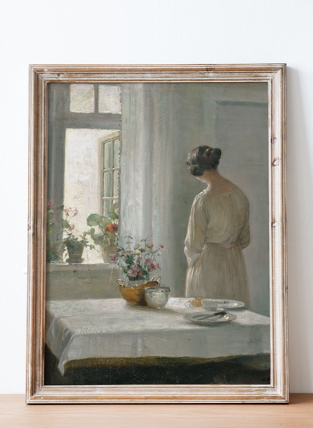 "Sunlit Breakfast" Art Print_Sugar & Canvas