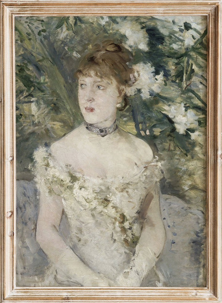 "Young Girl in a Ball Gown" Art Print_Sugar & Canvas