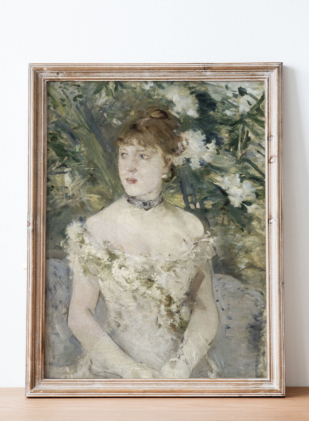 "Young Girl in a Ball Gown" Art Print_Sugar & Canvas