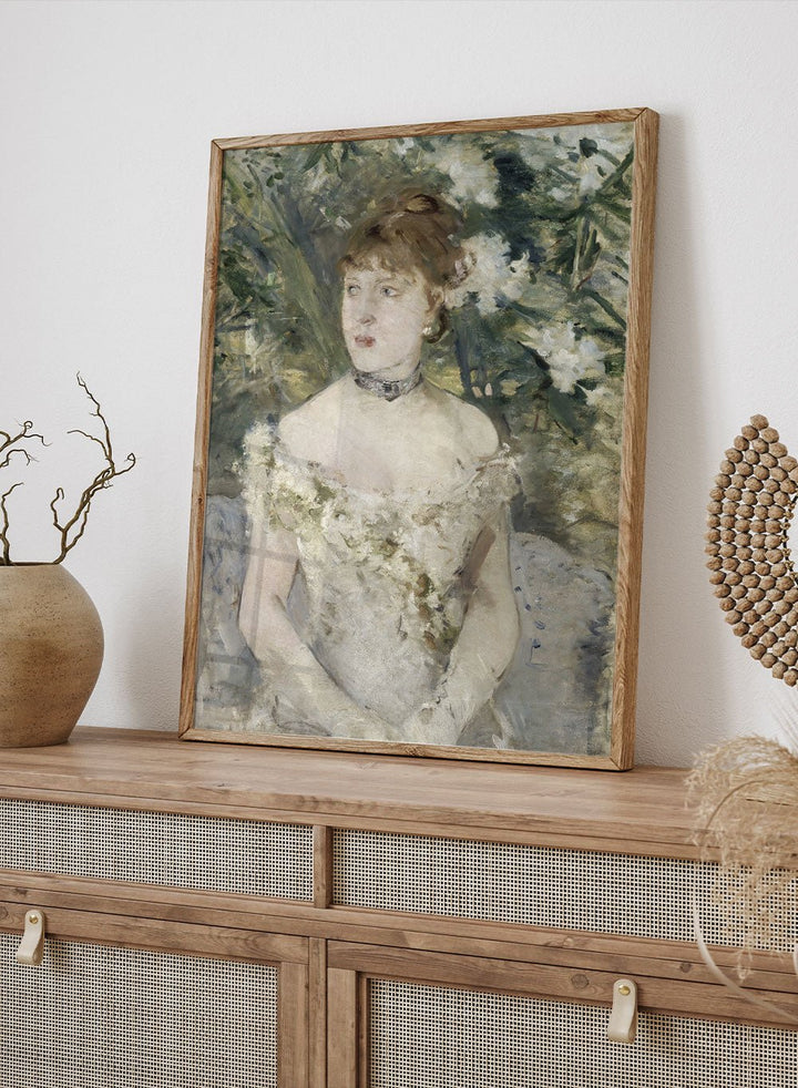 "Young Girl in a Ball Gown" Art Print_Sugar & Canvas