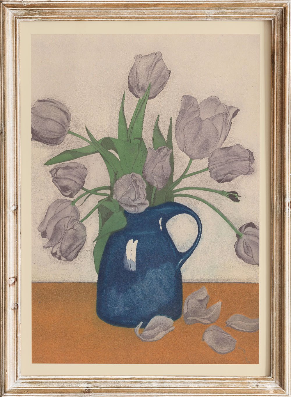 "Tulips in a Vase" Art Print_Sugar & Canvas