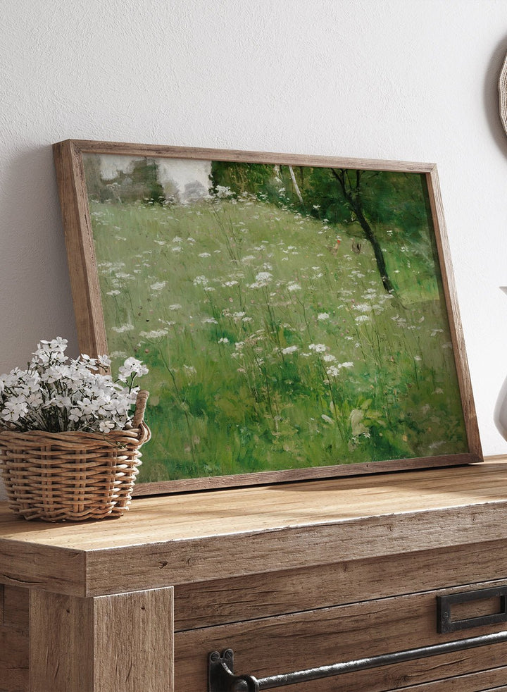 "Meadow with Flowers" Art Print_Sugar & Canvas