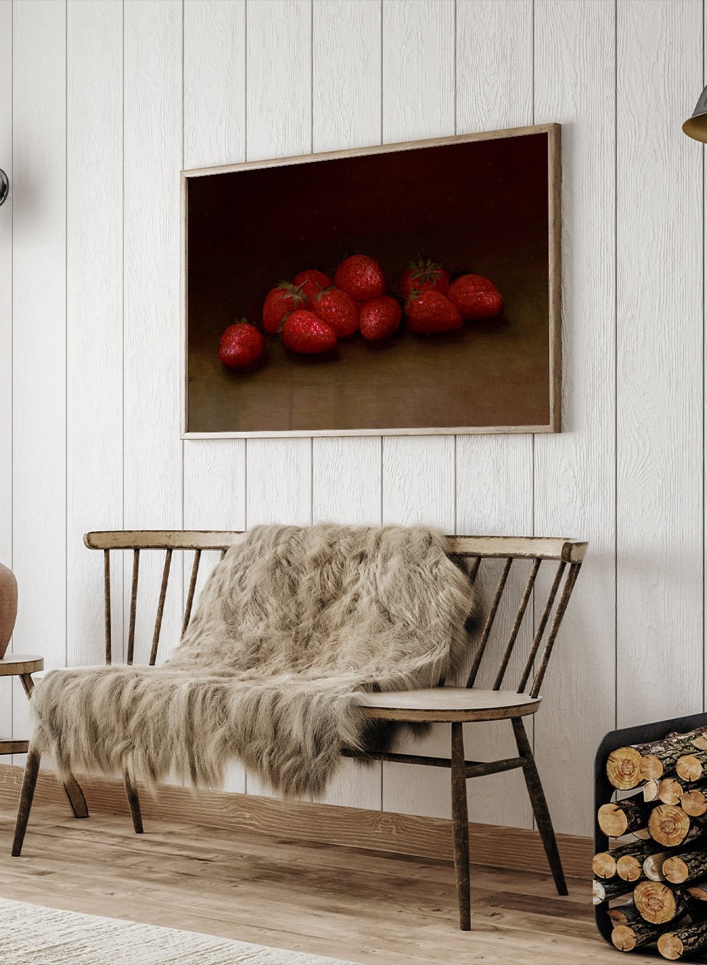 "Strawberries" Art Print_Sugar & Canvas