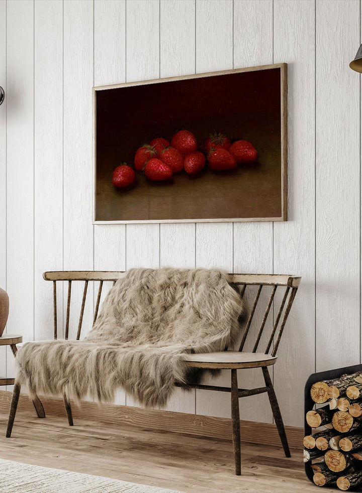 "Strawberries" Art Print_Sugar & Canvas