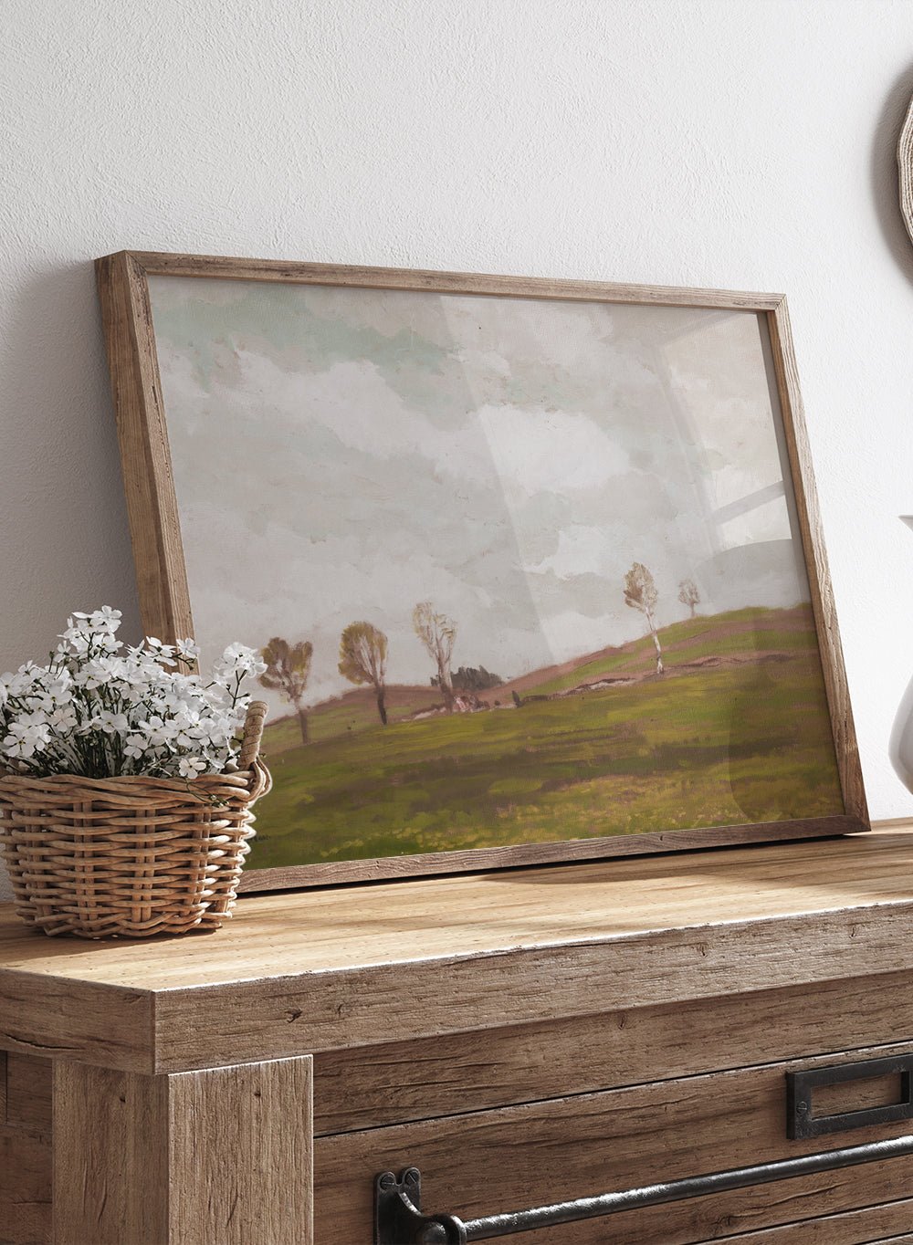 "Landscape in the Vicinity of Kameničky" Art Print_Sugar & Canvas