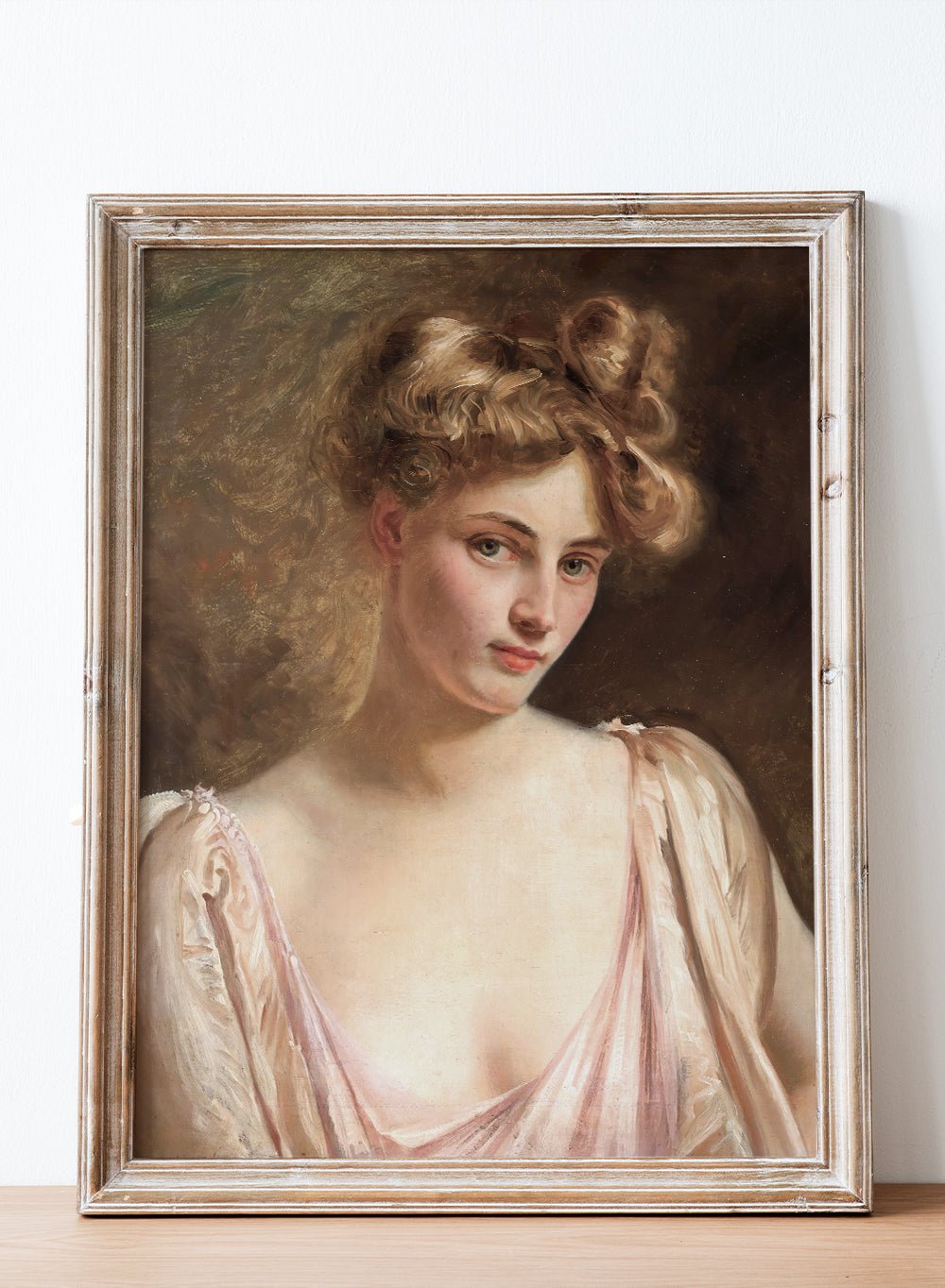 "A Blonde Beauty" Art Print_Sugar & Canvas