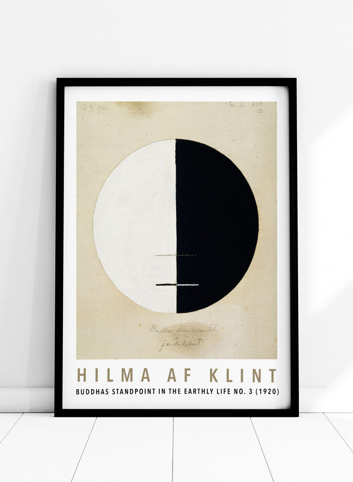 Hilma af Klint Buddha's Standpoint in the Earthly Life No. 3 Art Print_Sugar & Canvas