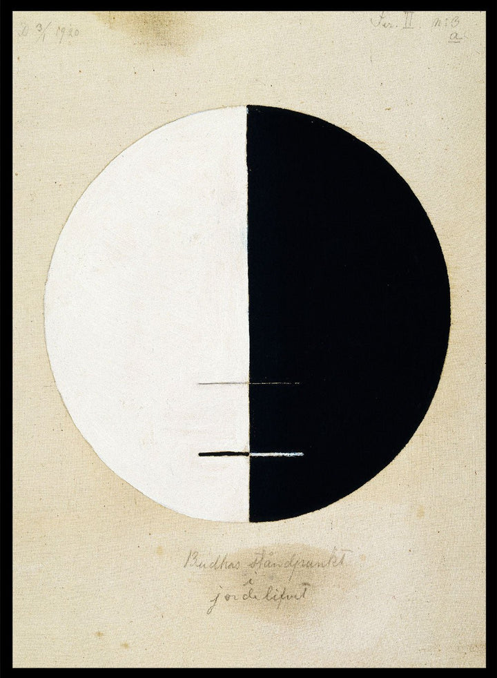 Hilma af Klint Buddha's Standpoint in the Earthly Life No. 3 Art Print_Sugar & Canvas