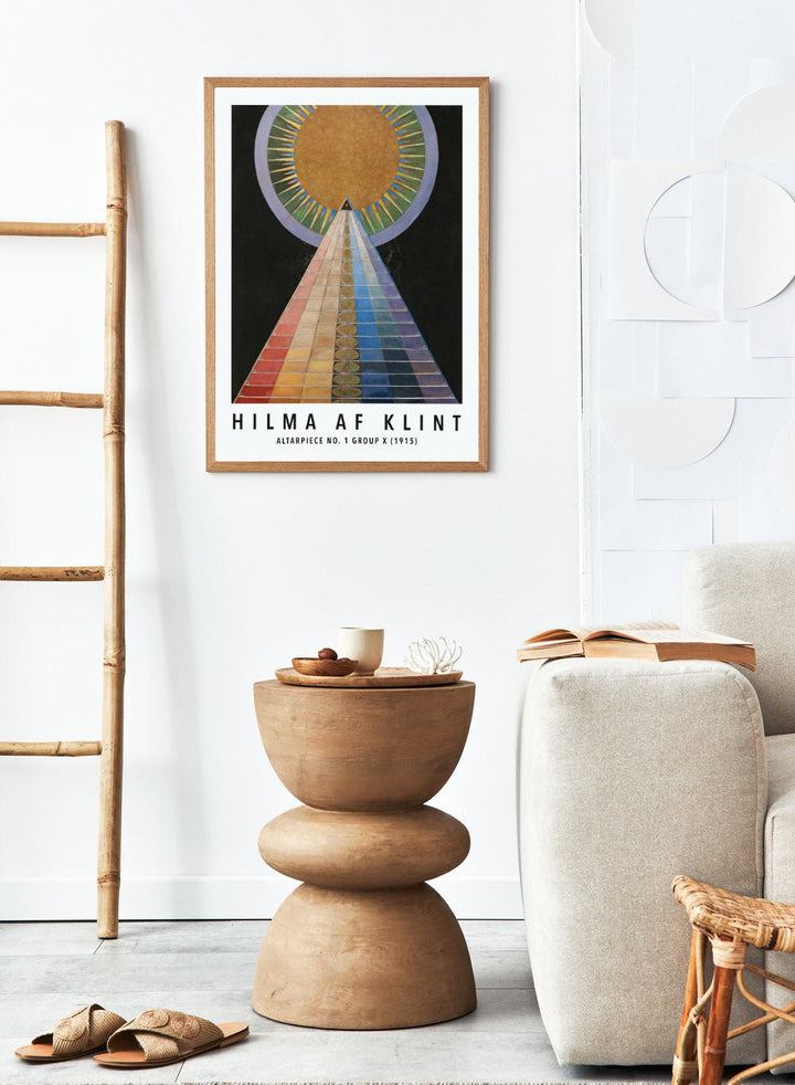 Hilma af Klint Altarpiece No. 1 Group X Art Print_Sugar & Canvas