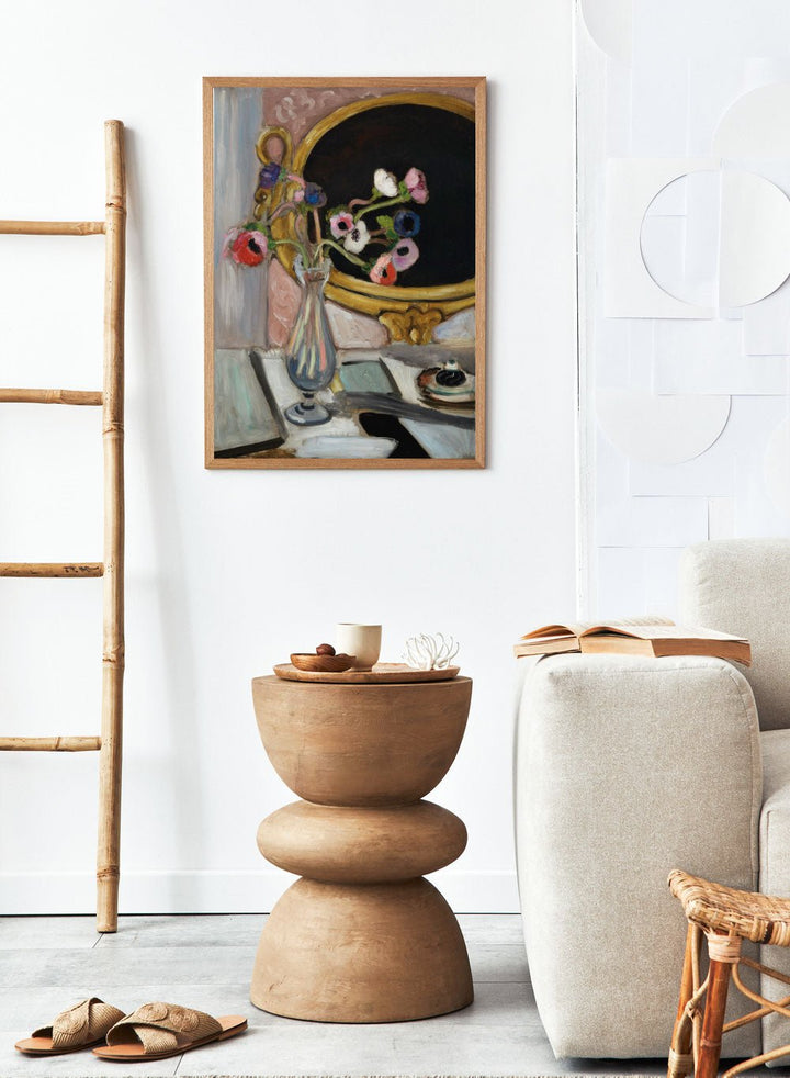 Henri Matisse Anémones Au Miroir Noir Art Print_Sugar & Canvas