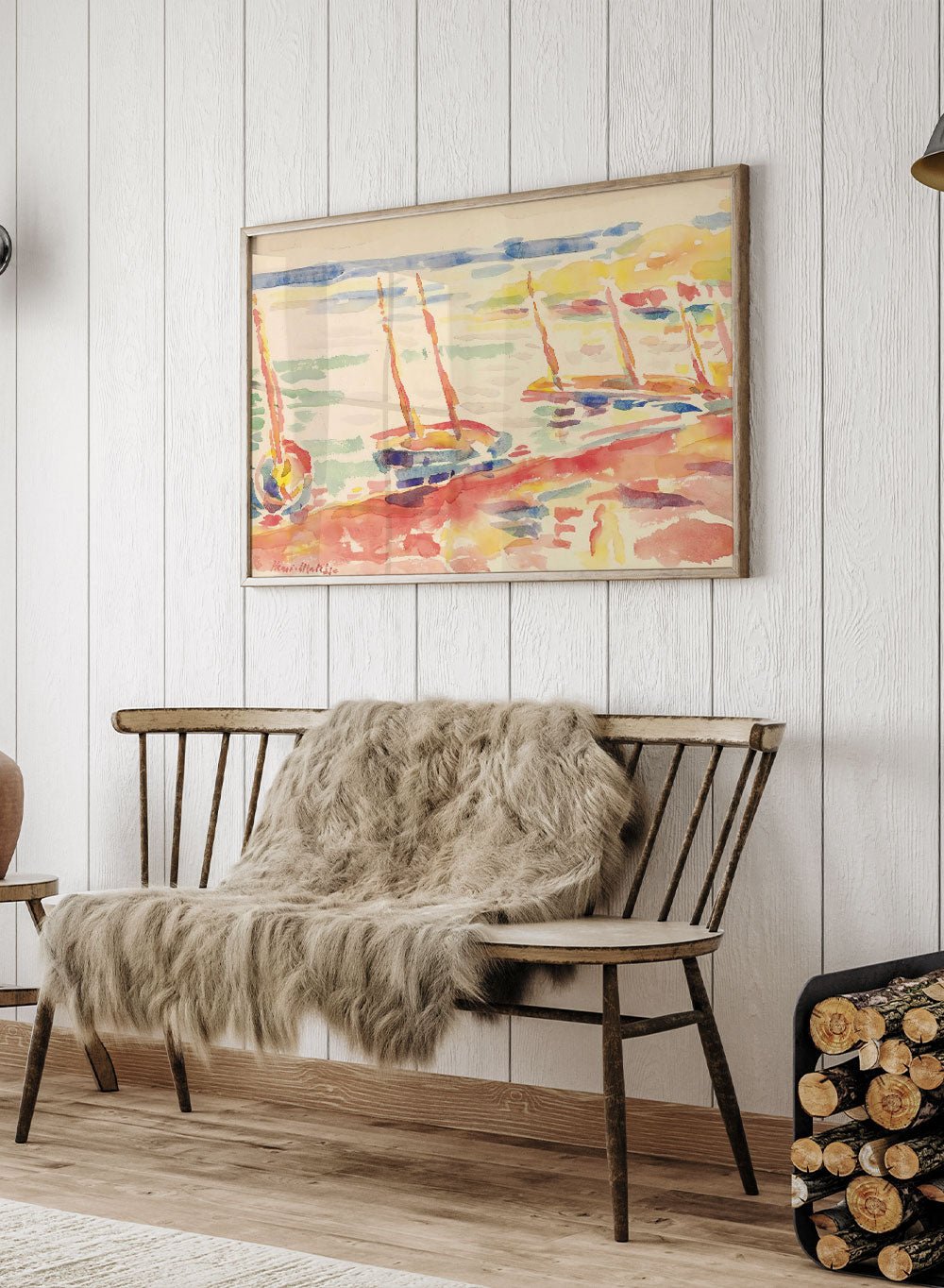 Henri Matisse Bateaux à Collioure Art Print_Sugar & Canvas