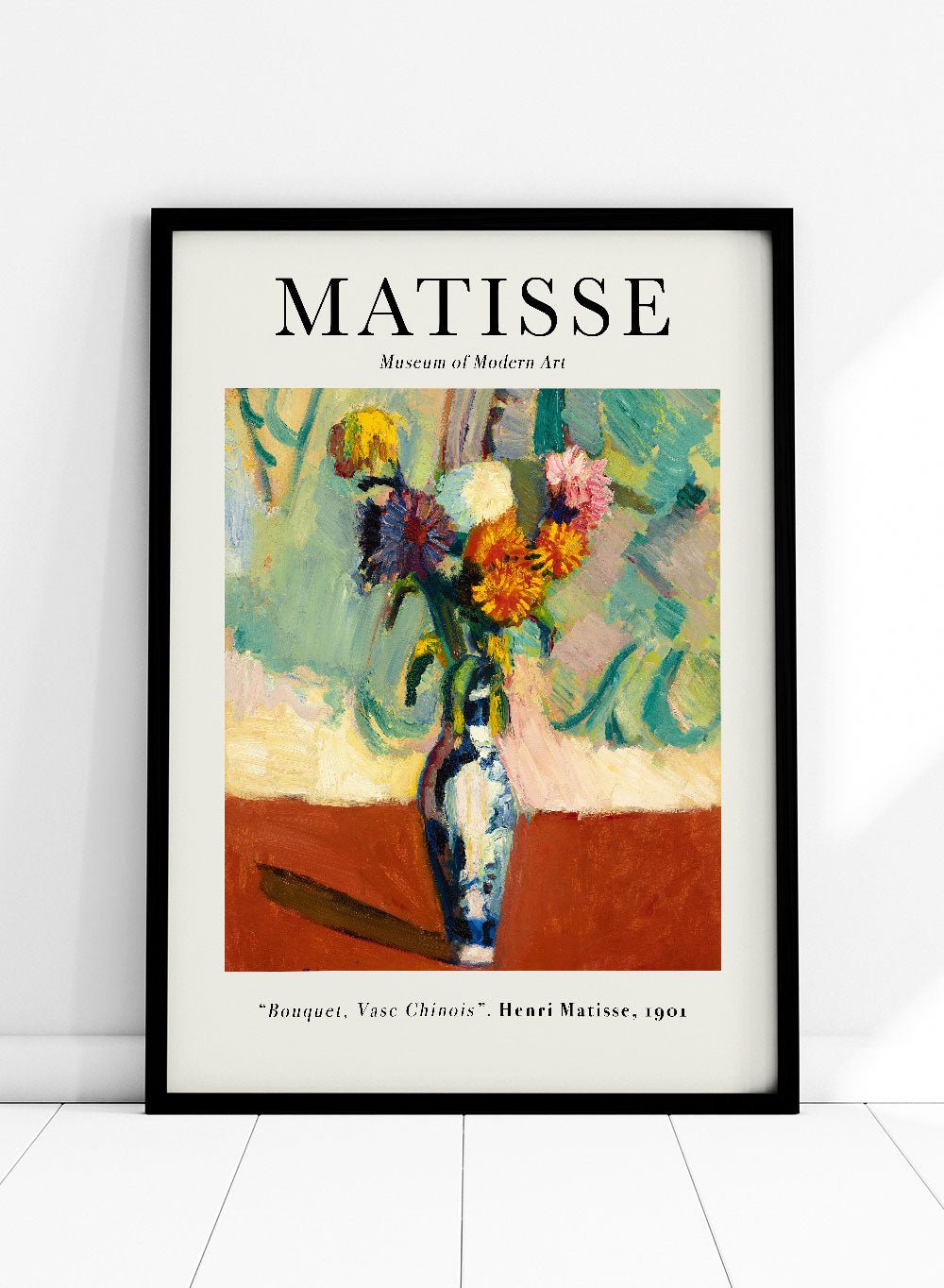 Henri Matisse Bouquet, Vase Chinois Art Print_Sugar & Canvas