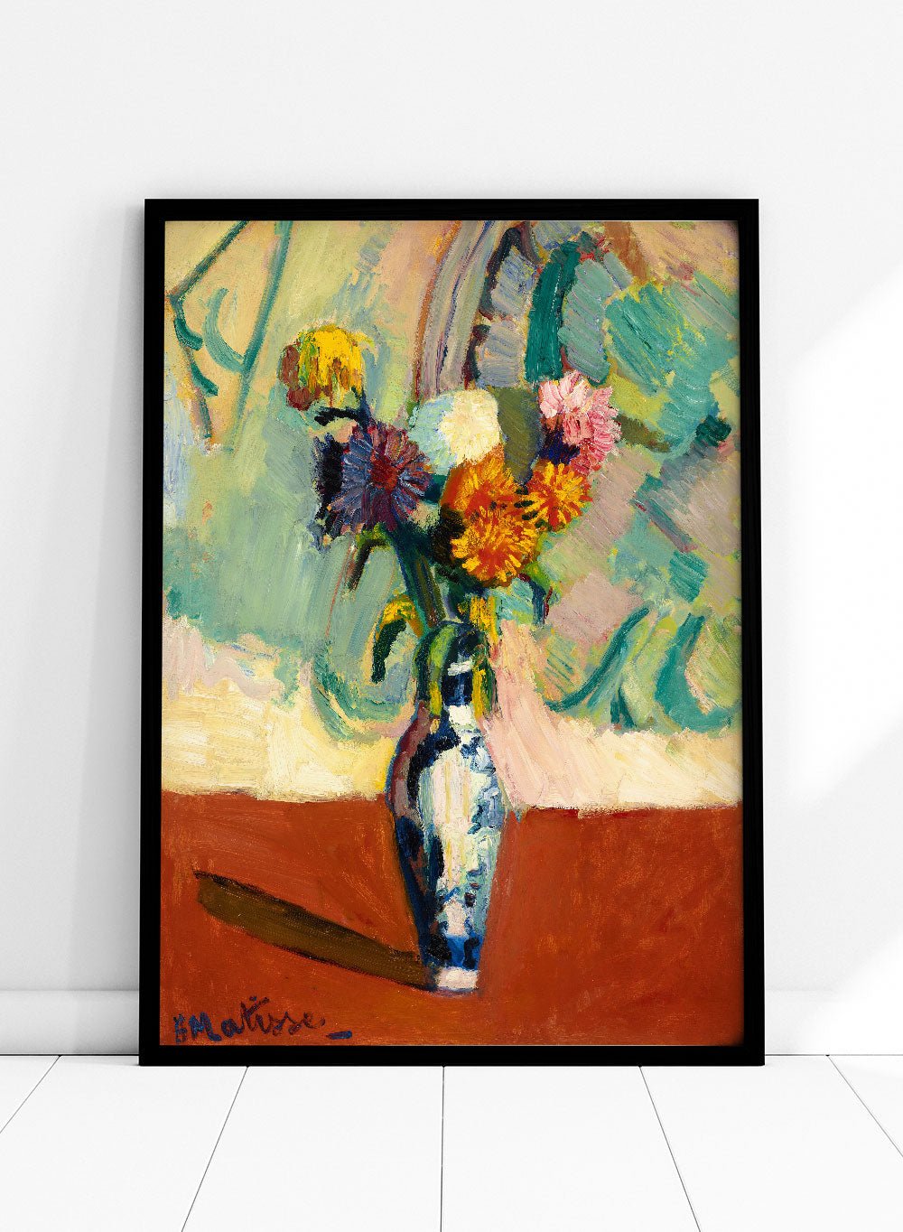 Henri Matisse Bouquet, Vase Chinois Art Print_Sugar & Canvas