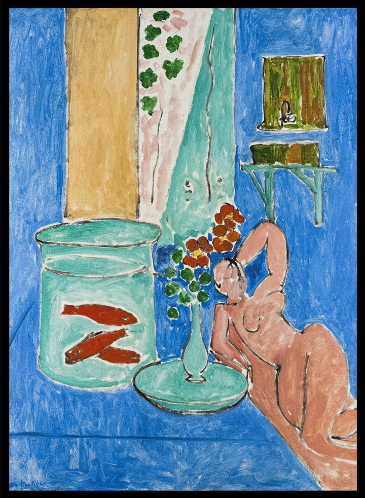 Henri Matisse Goldfish and Sculpture Art Print_Sugar & Canvas