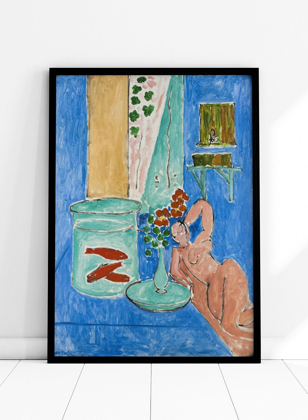 Henri Matisse Goldfish and Sculpture Art Print_Sugar & Canvas