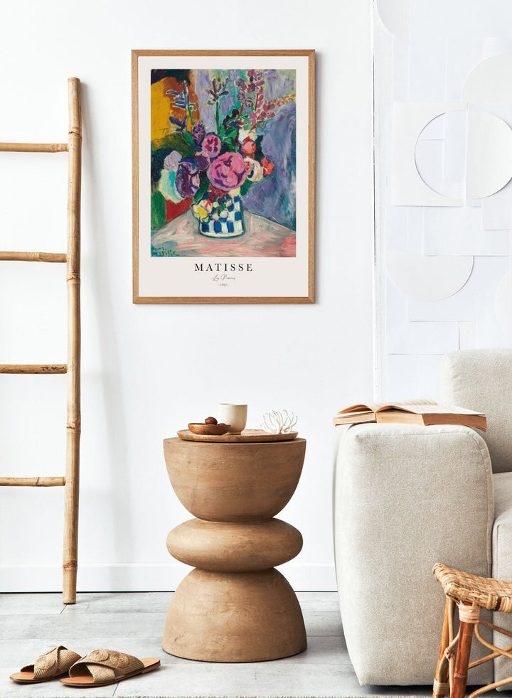 Henri Matisse Les Pivoines Art Print_Sugar & Canvas