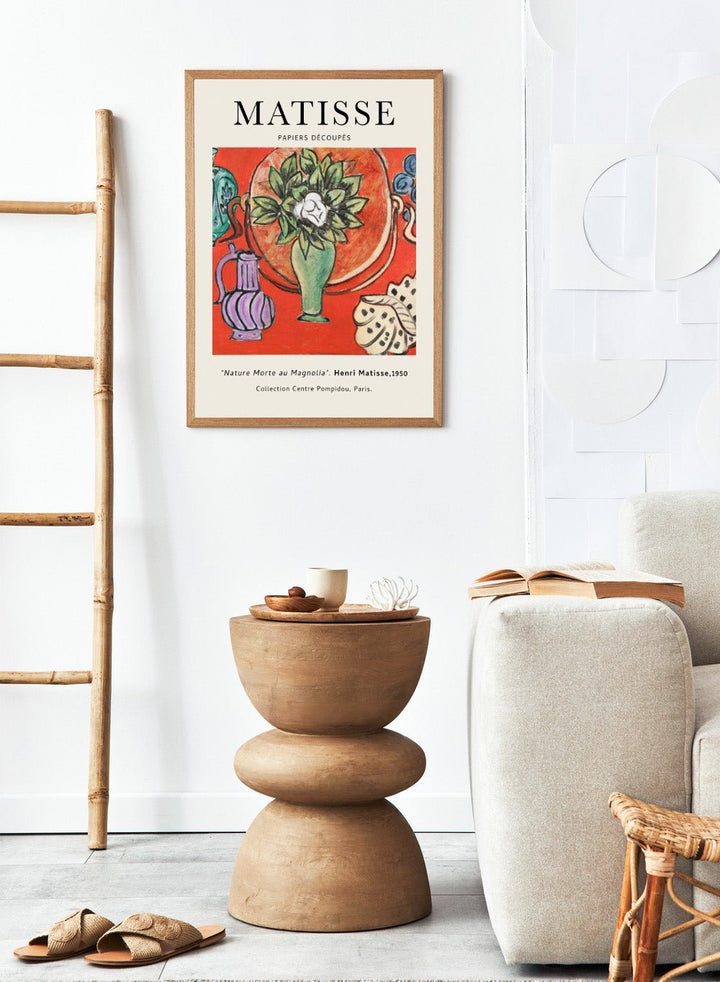 Nature Morte au Magnolia by Henri Matisse Print_Sugar &amp; Canvas