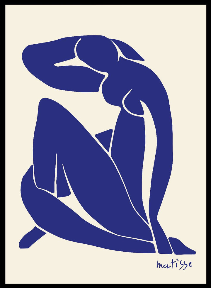 Henri Matisse Nu Bleu (Blue) Art Print_Sugar & Canvas
