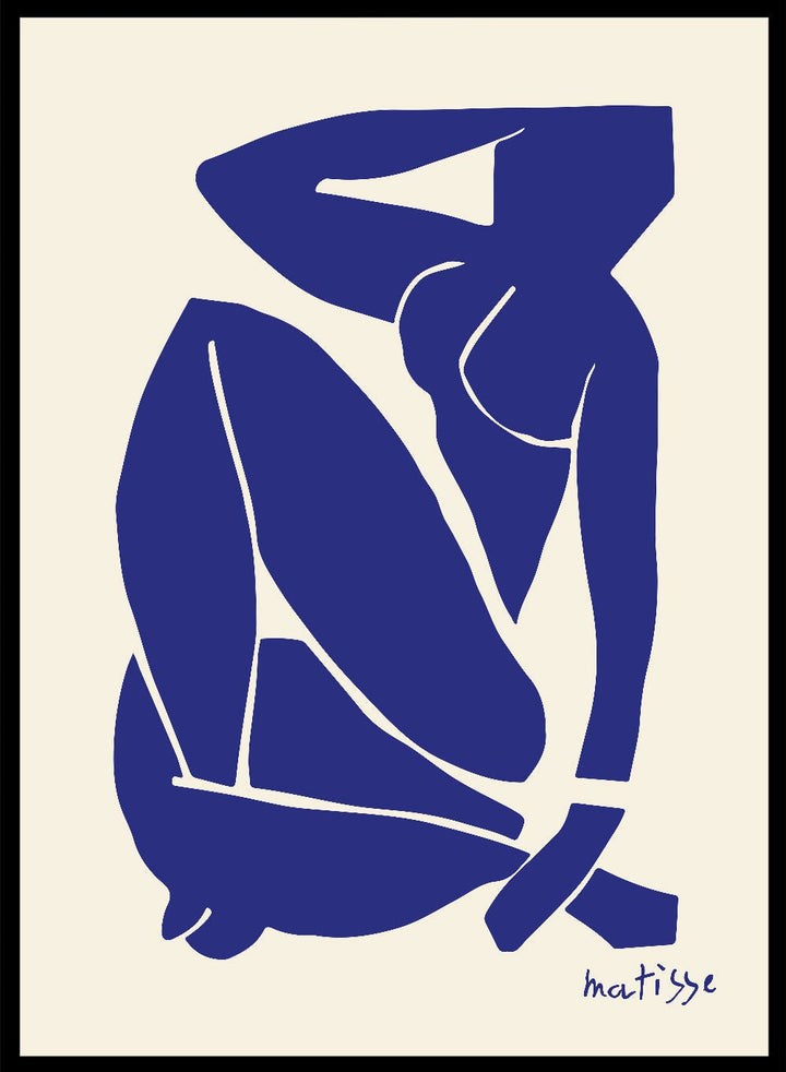 Henri Matisse Nu Bleu (Blue) II Art Print_Sugar & Canvas