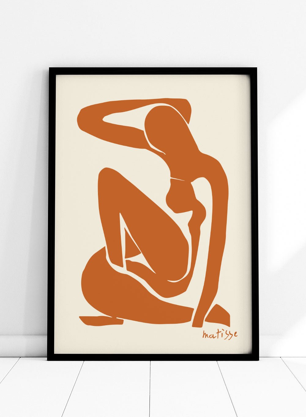 Henri Matisse Nu Bleu (Orange) II Art Print_Sugar & Canvas
