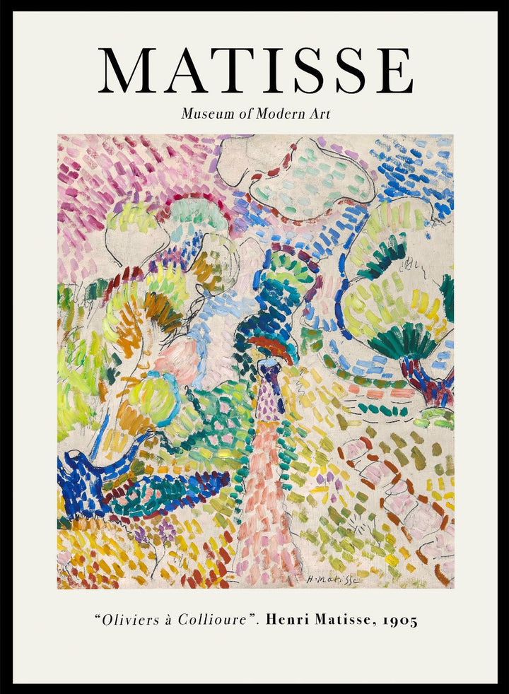 Henri Matisse Olive Trees at Collioure Art Print_Sugar & Canvas