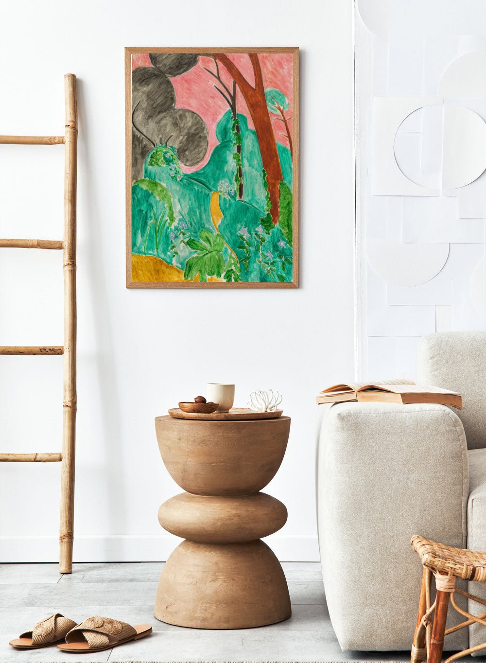 Henri Matisse Periwinkles/Moroccan Garden Art Print_Sugar & Canvas