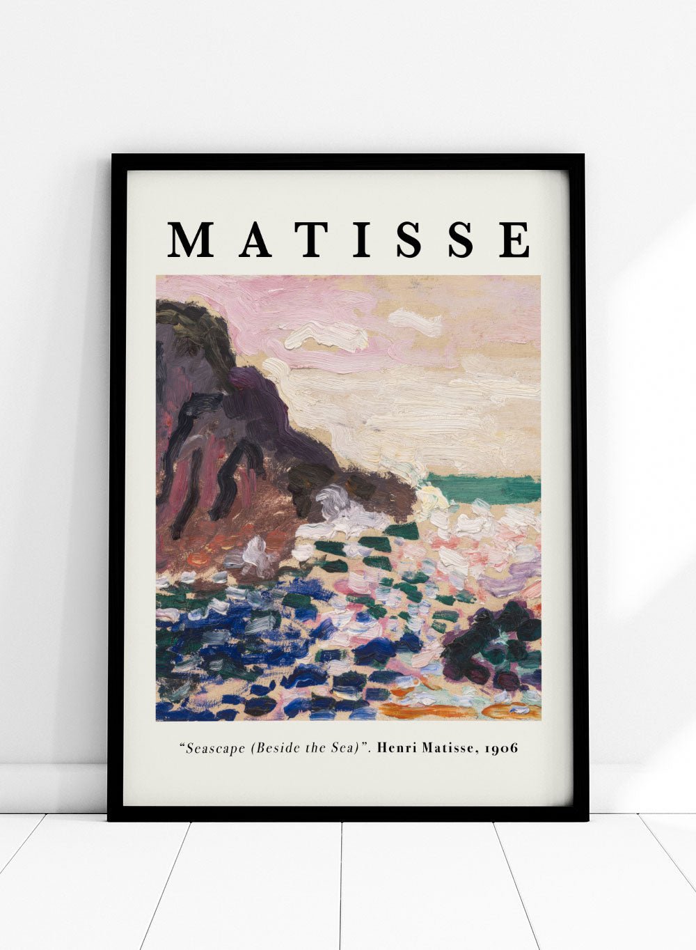 Henri Matisse Seascape Beside the Sea Art Print_Sugar & Canvas