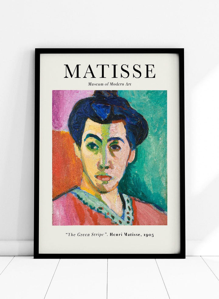 Henri Matisse The Green Stripe Art Print_Sugar & Canvas