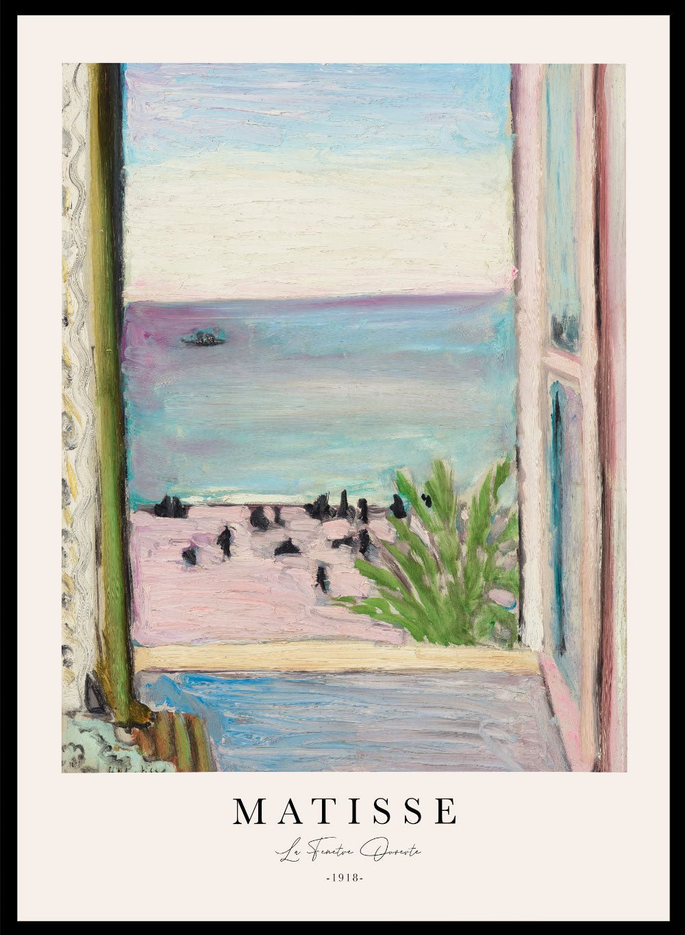 Henri Matisse The Open Window Art Print_Sugar & Canvas