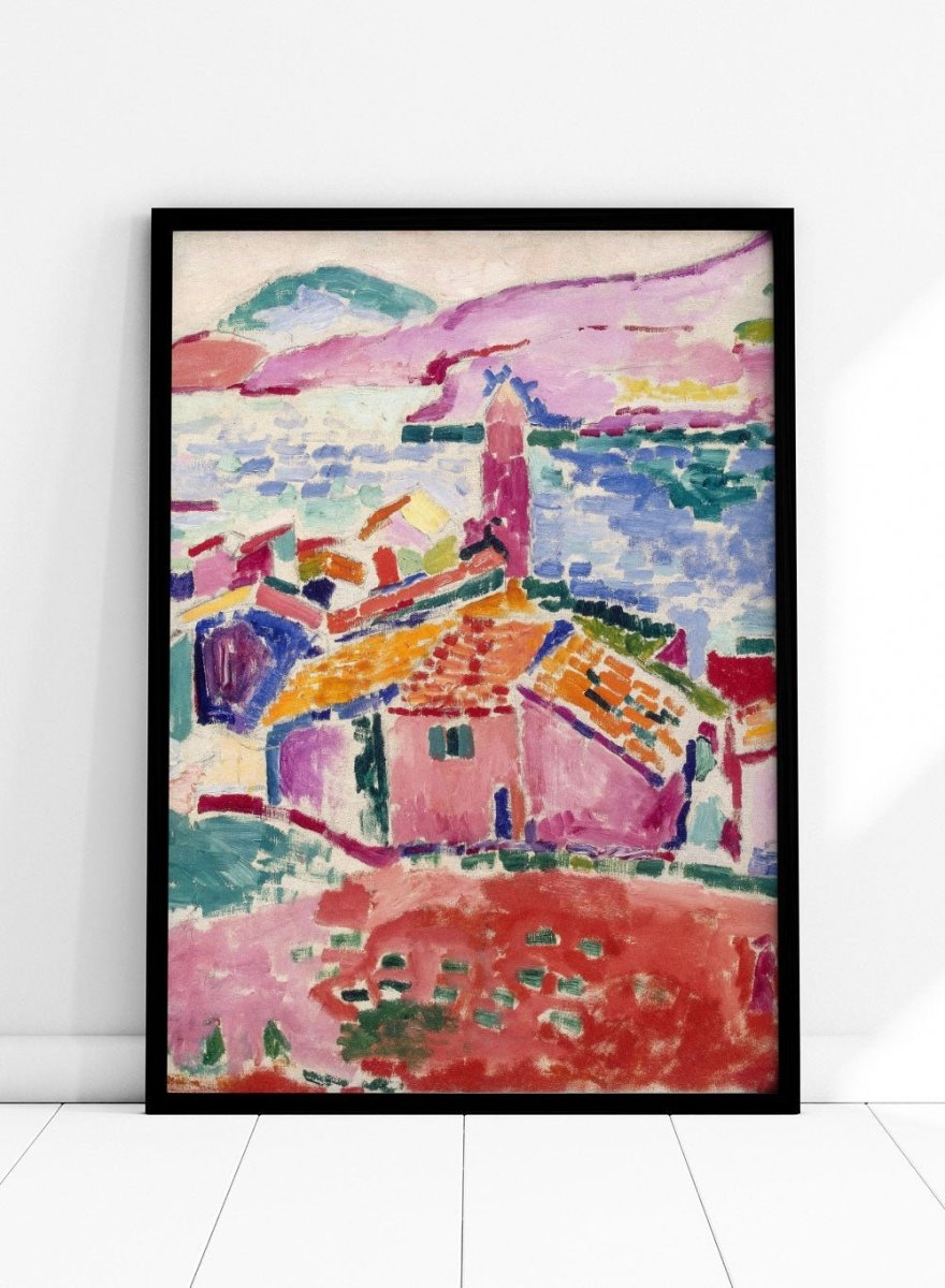 Henri Matisse View of Collioure 1905 Print | Vintage Exhibition