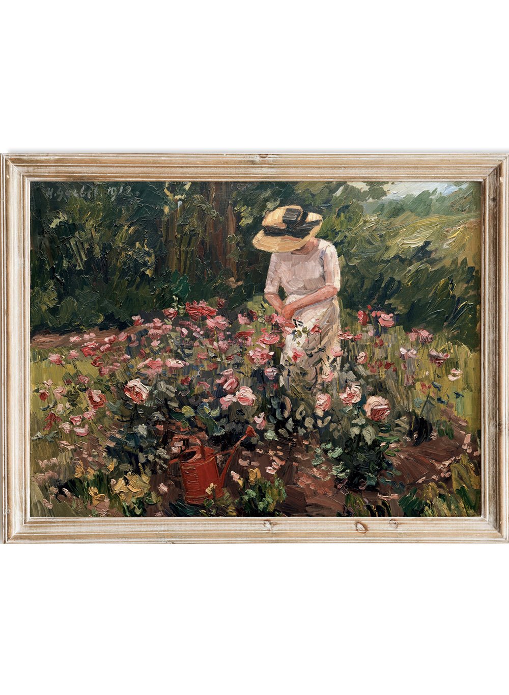 "Rose Bed" Art Print_Sugar & Canvas