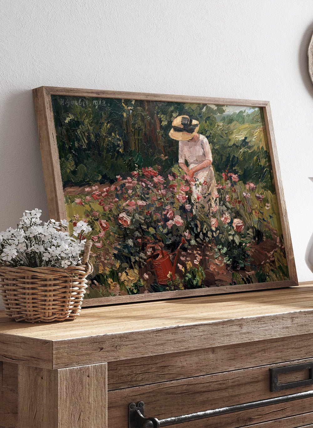 "Rose Bed" Art Print_Sugar & Canvas